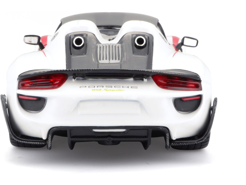Bburago Porsche 918 Weissach 1:24 bílá