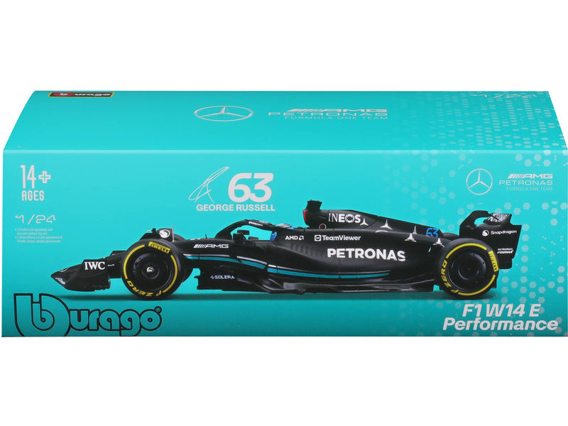 Bburago Mercedes-AMG Petronas W14 E 1:24 #63 Russel