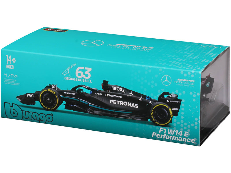 Bburago Mercedes-AMG Petronas W14 E 1:24 #63 Russel