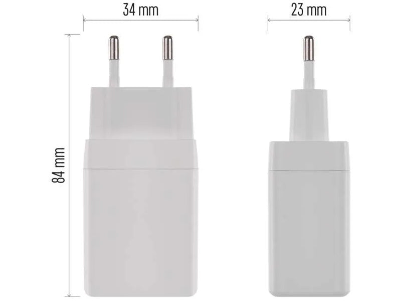 Síťový USB adaptér (zdroj) GaN PD 45W