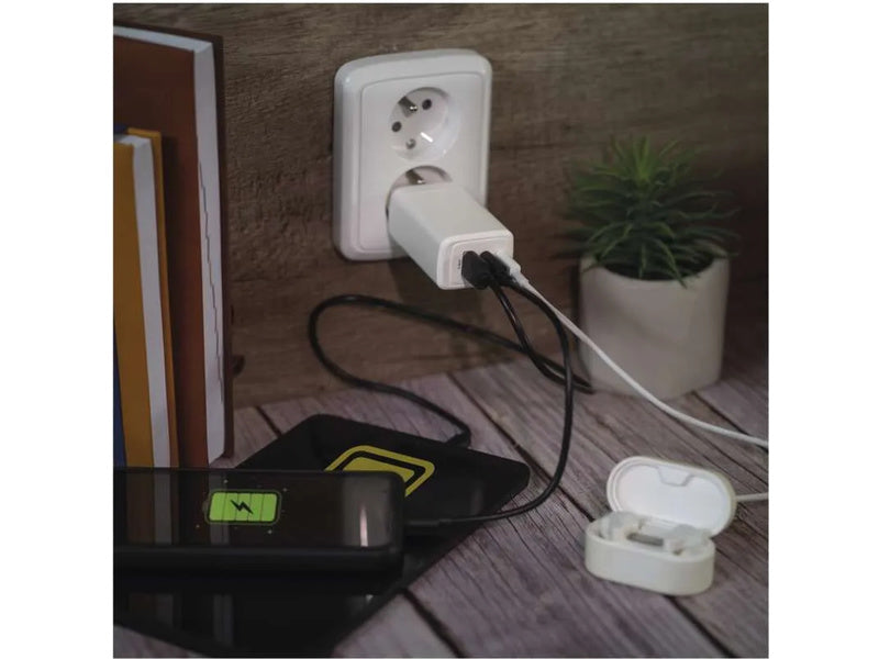 Síťový USB adaptér (zdroj) GaN PD 65W