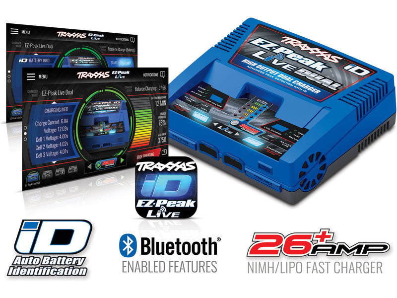 Traxxas nabíječ EZ-Peak Live Dual 4S 2x100W