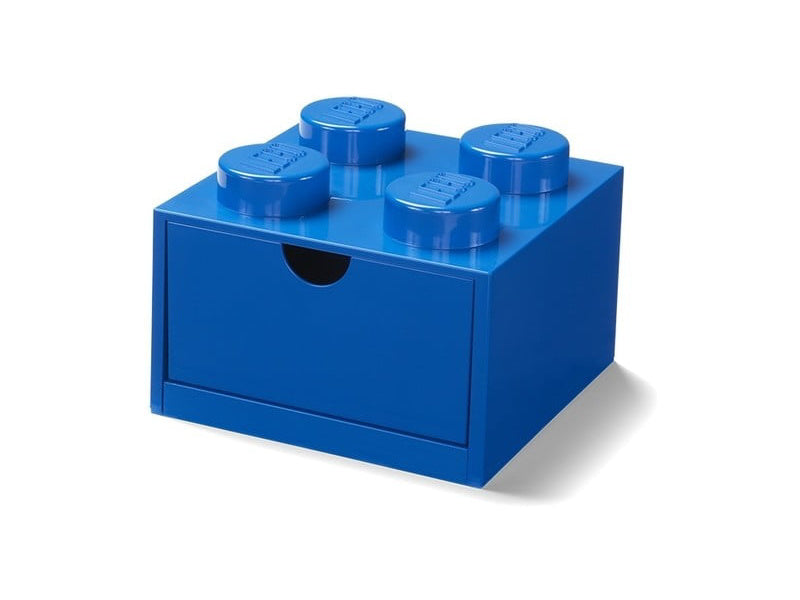 LEGO stolní box 4 se zásuvkou černý