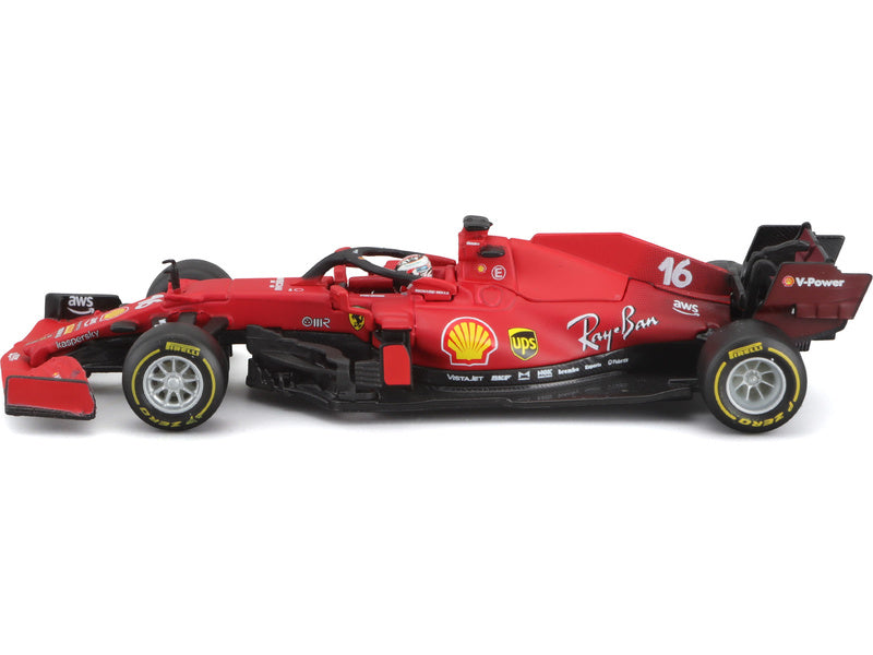 Bburago Signature Ferrari SF21 1:43 #16 Leclerc