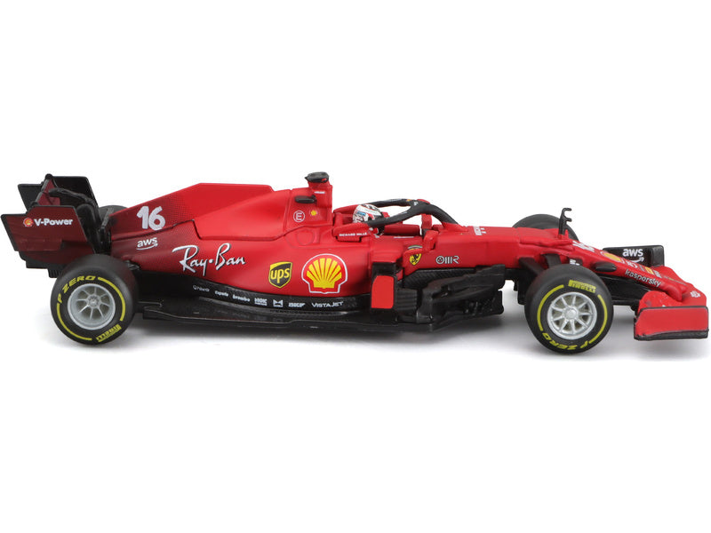 Bburago Signature Ferrari SF21 1:43 #16 Leclerc