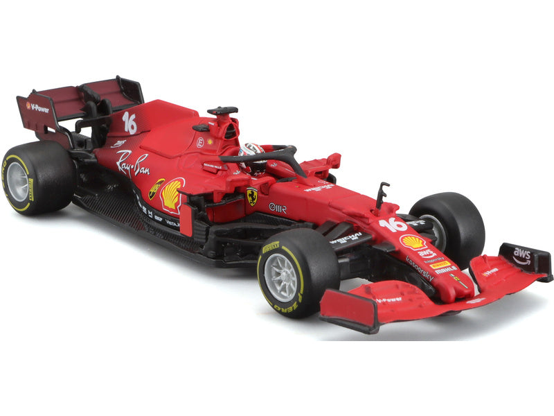 Bburago Signature Ferrari SF21 1:43 #16 Leclerc