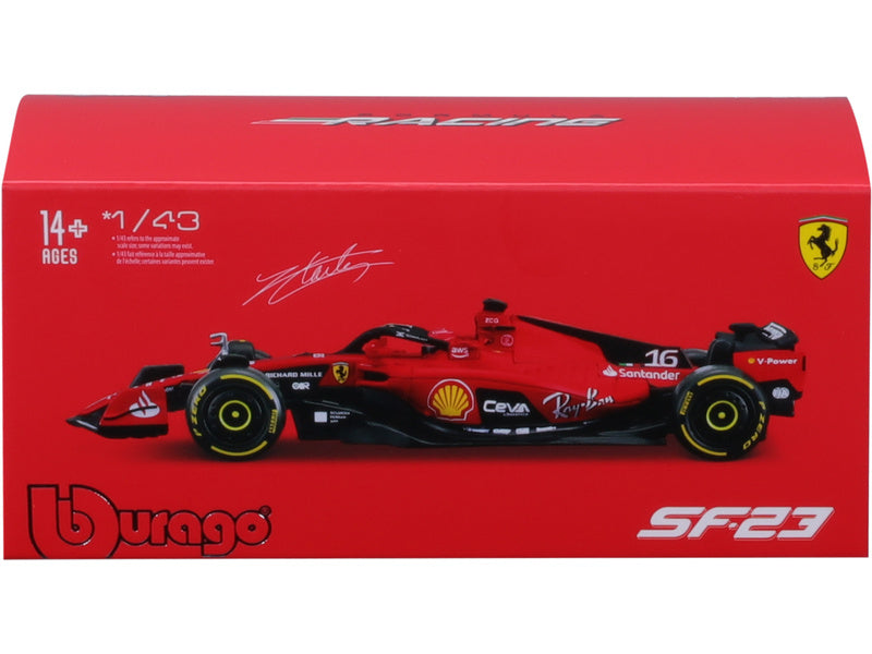 Bburago Signature Ferrari SF-23 1:43 #16 Leclerc