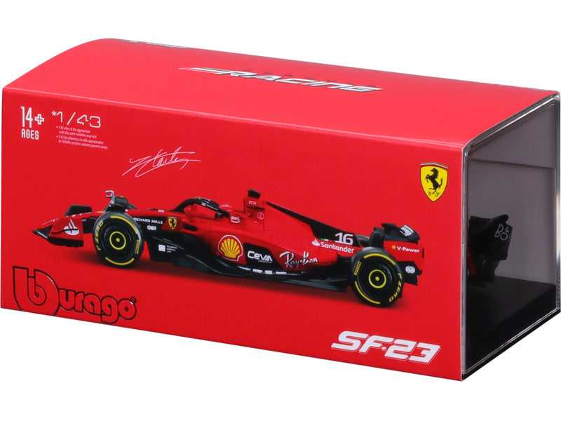 Bburago Signature Ferrari SF-23 1:43 #16 Leclerc