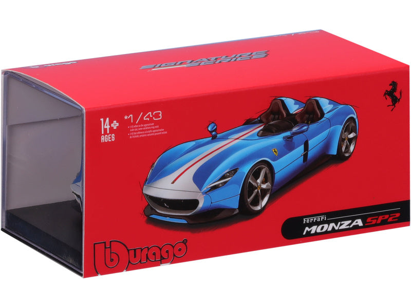 Bburago Signature Ferrari Monza SP2 1:43 modrá