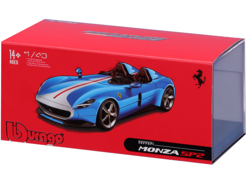 Bburago Signature Ferrari Monza SP2 1:43 modrá