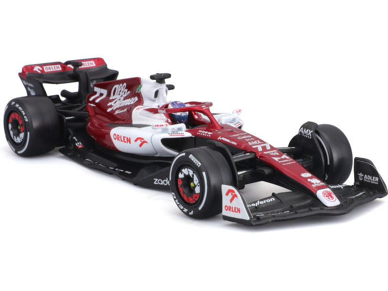 Bburago Signature Alfa Romeo Orlen C42 1:43 #77 Valtteri Botas