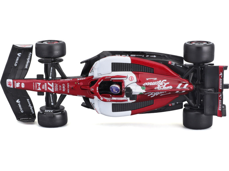 Bburago Signature Alfa Romeo Orlen C42 1:43 #77 Valtteri Botas