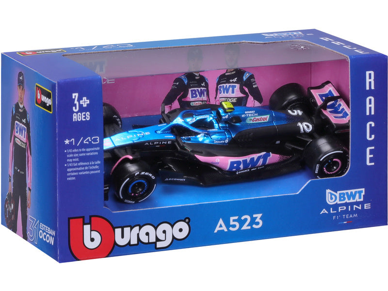 Bburago BWT Alpine F1 Team A523 1:43 #10 Gasly