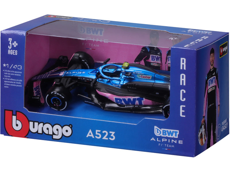 Bburago BWT Alpine F1 Team A523 1:43 #10 Gasly
