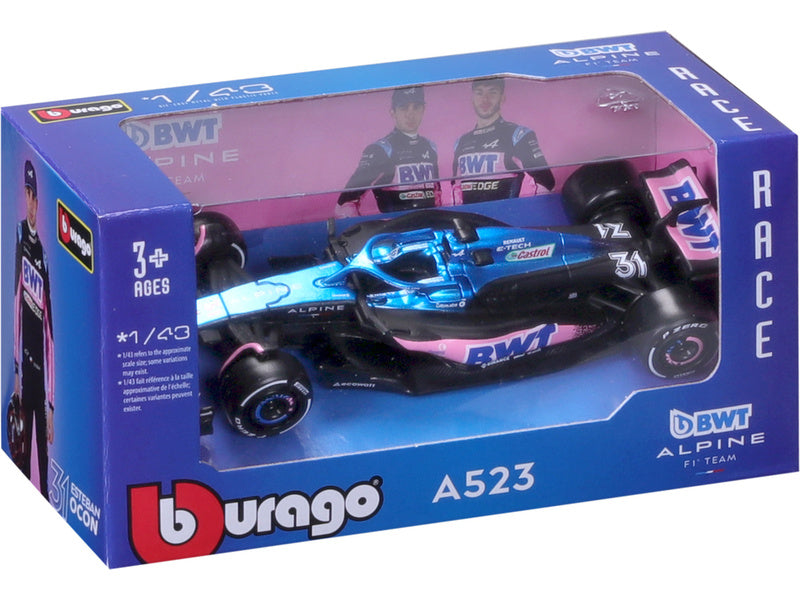 Bburago BWT Alpine F1 Team A523 1:43 #31 Ocon