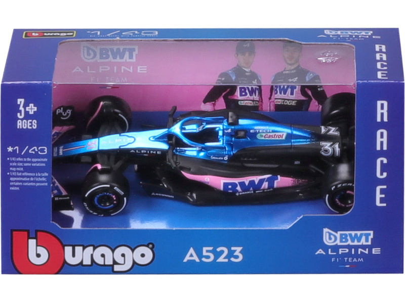 Bburago BWT Alpine F1 Team A523 1:43 #31 Ocon