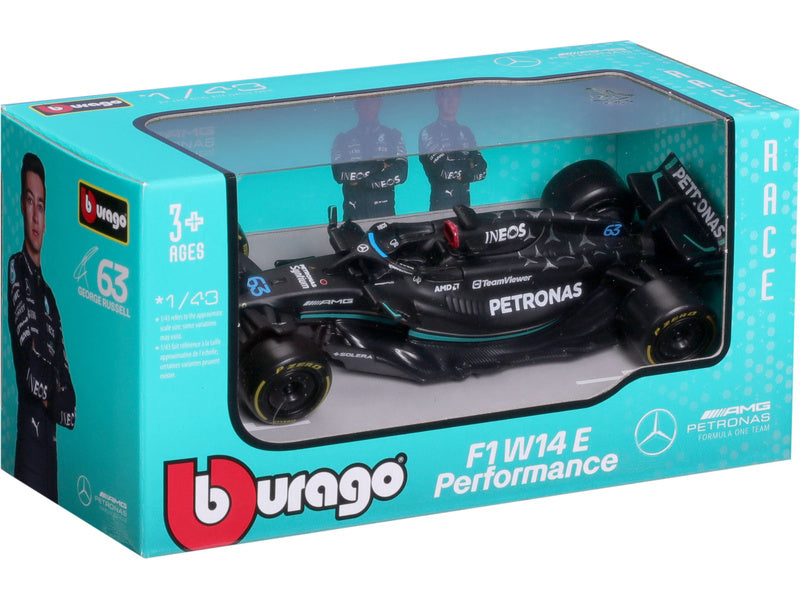 Bburago Mercedes-AMG F1 W14 E Performance 1:43 #63 Russell
