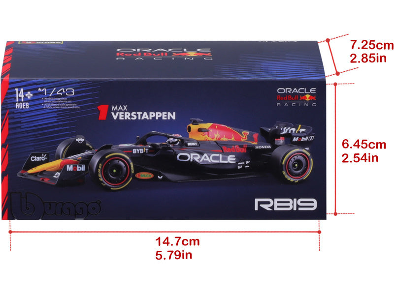 Bburago Signature Red Bull Racing RB19 1:43 #1 Verstappen