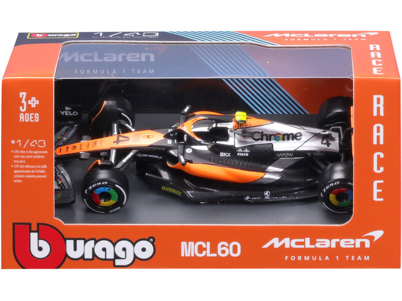 Bburago McLaren F1 Team MCL60 1:43 #4 Norris