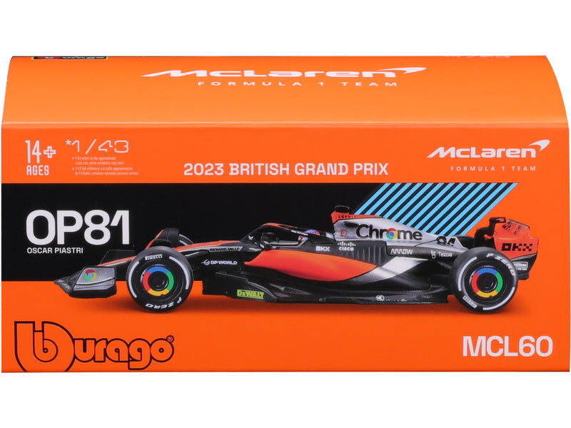 Bburago Signature McLaren F1 Team MCL60 1:43 #81 Piastri