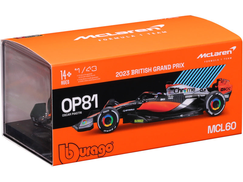 Bburago Signature McLaren F1 Team MCL60 1:43 #81 Piastri