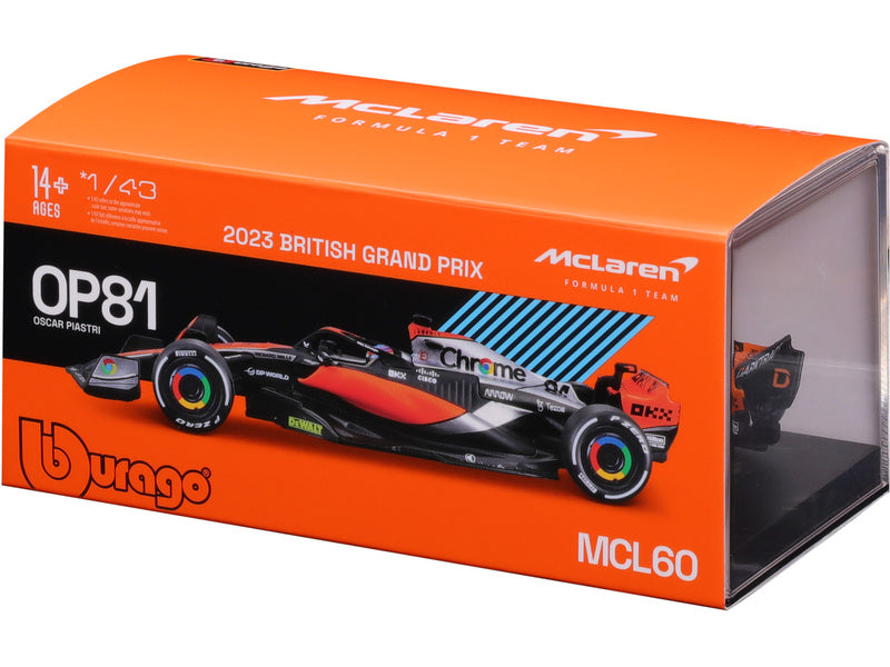 Bburago Signature McLaren F1 Team MCL60 1:43 #81 Piastri