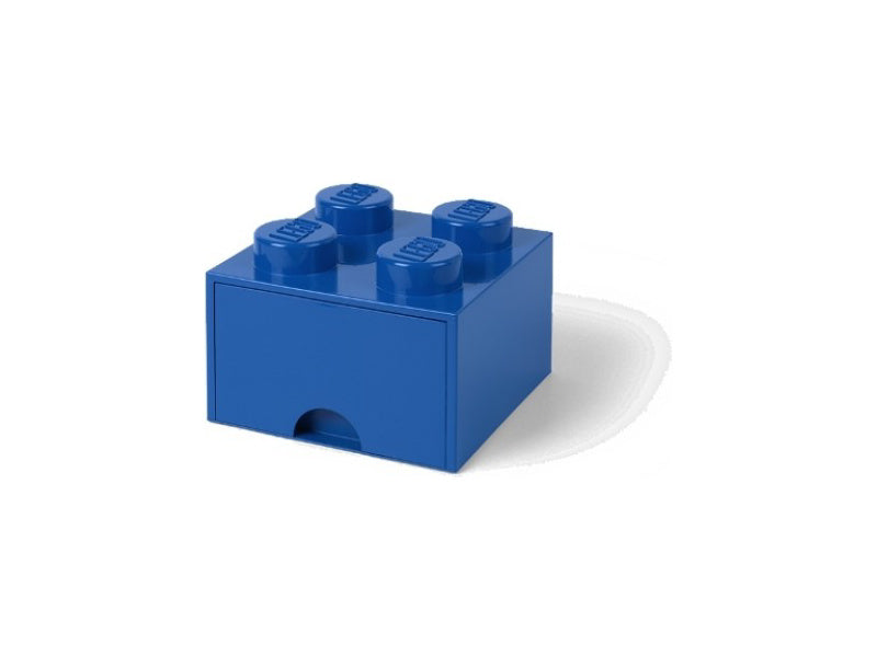 LEGO úložný box s šuplíkem 250x250x180mm - světle růžový