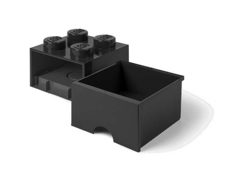 LEGO úložný box s šuplíkem 250x250x180mm - bílý