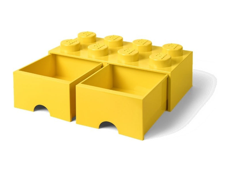 LEGO úložný box s šuplíky 250x500x180mm - modrý