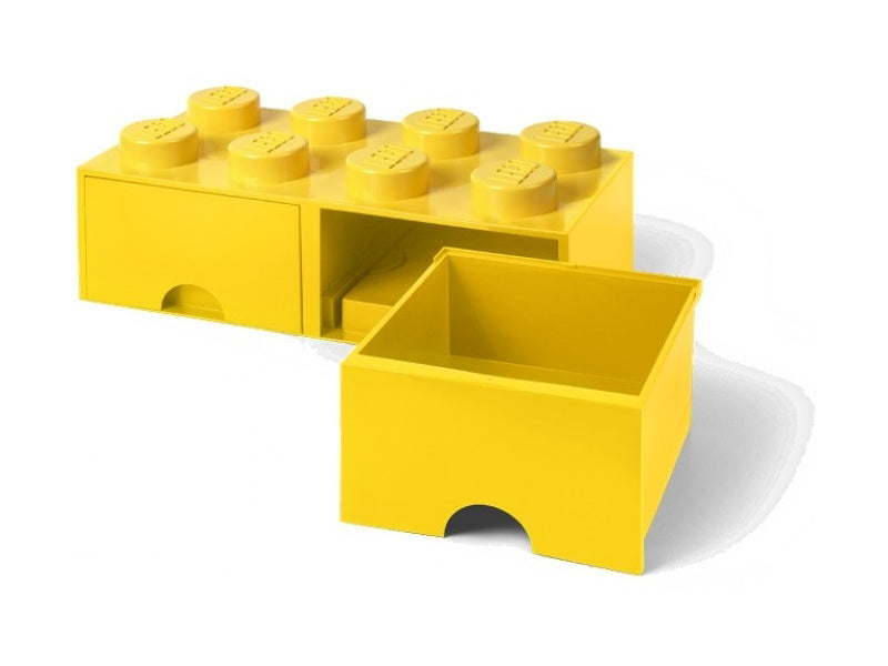 LEGO úložný box s šuplíky 250x500x180mm - světle modrý
