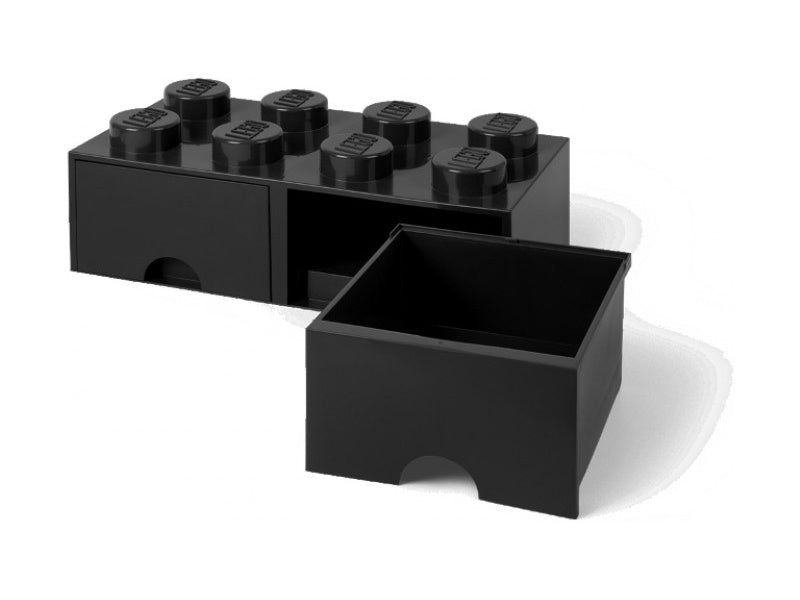 LEGO úložný box s šuplíky 250x500x180mm - modrý