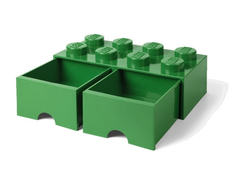 LEGO úložný box s šuplíky 250x500x180mm - modrý