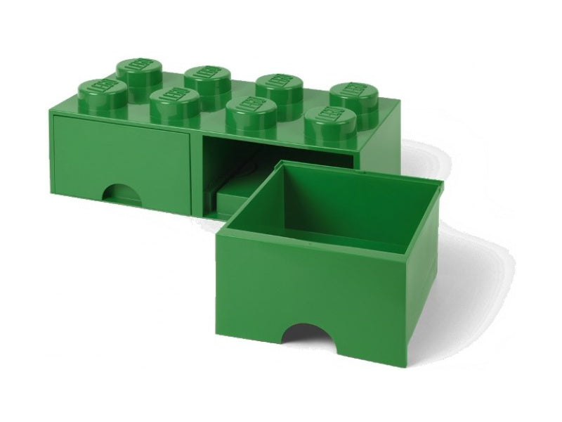 LEGO úložný box s šuplíky 250x500x180mm - světle růžový