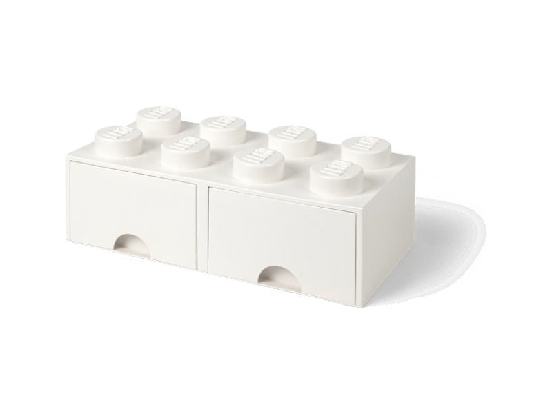 LEGO úložný box s šuplíky 250x500x180mm - světle růžový