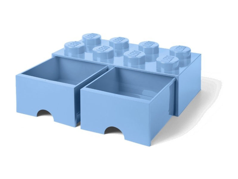 LEGO úložný box s šuplíky 250x500x180mm - žlutý