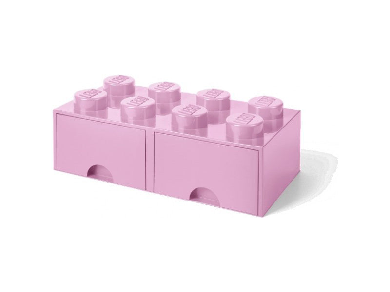 LEGO úložný box s šuplíky 250x500x180mm - modrý