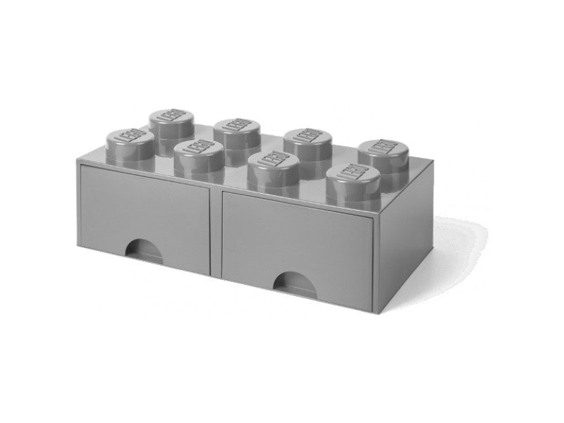 LEGO úložný box s šuplíky 250x500x180mm - modrý