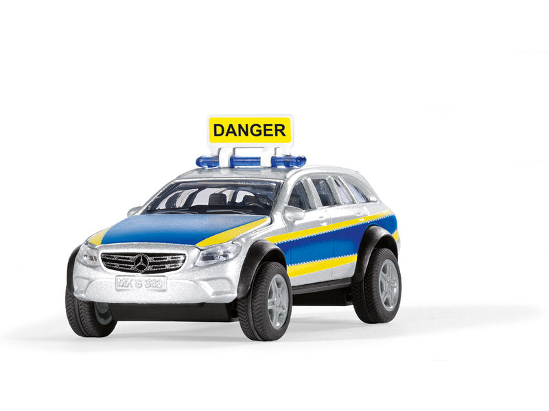 SIKU Super - policejní Mercedes Benz E-Class All Terrain 4x4, 1:50