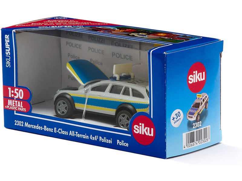 SIKU Super - policejní Mercedes Benz E-Class All Terrain 4x4, 1:50