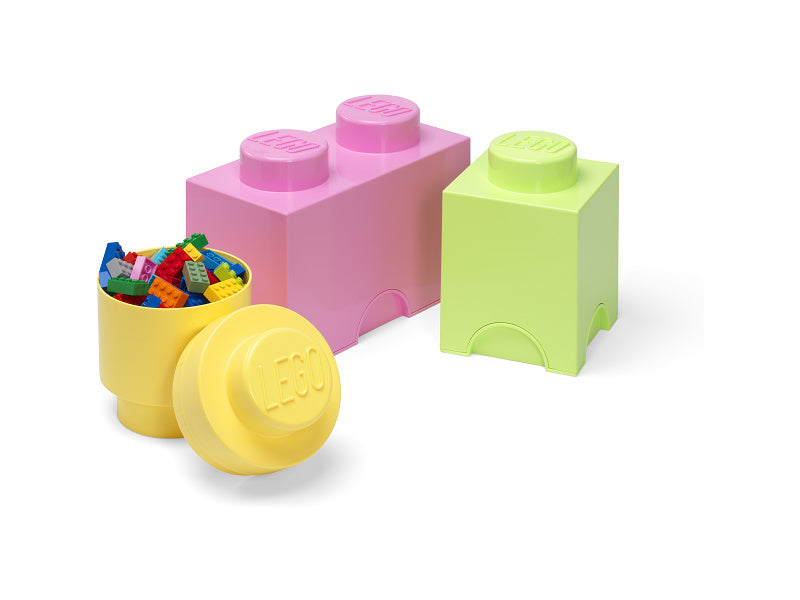 LEGO úložné boxy Multi-Pack černá, bílá, šedá - 3ks