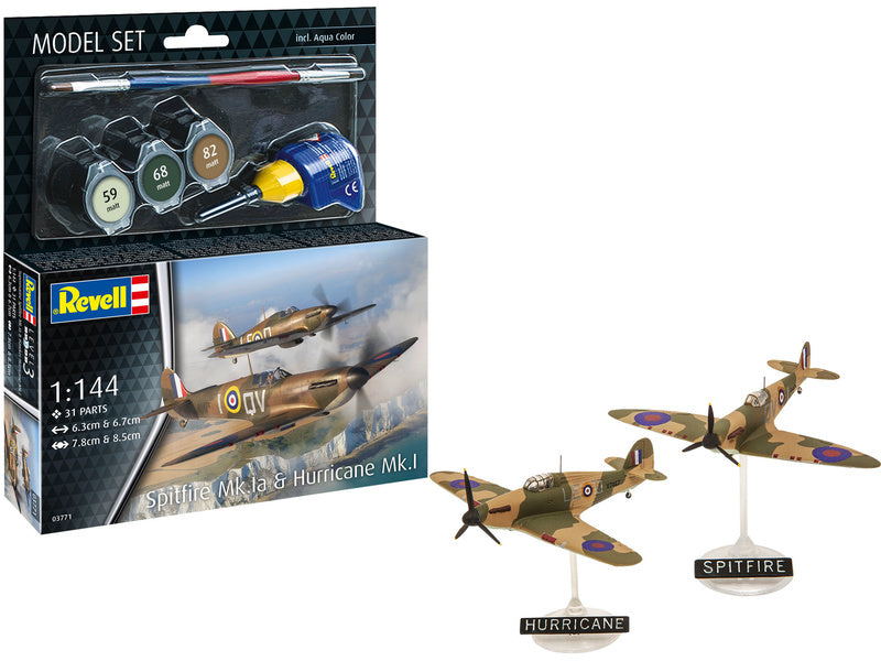 Revell Spitfire Mk.Ia & Hurricane Mk.I (1:144) (sada)