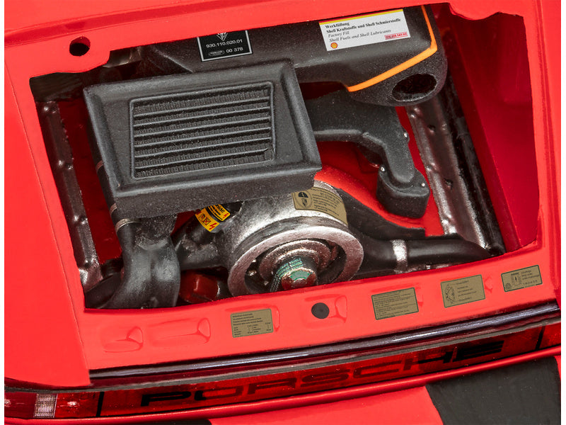 Revell Porsche 911 Turbo (50th Anniversary) (1:24) (Giftset)