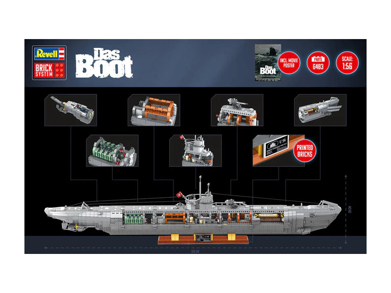 Revell German Submarine U-96 (1:56)