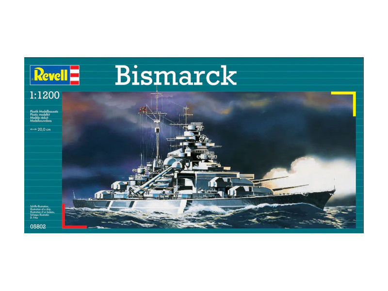 Revell Bismarck (1:1200) (starter set)