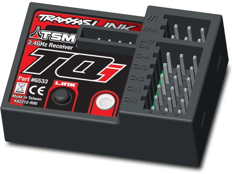 Traxxas vysílač TQi 2 kan., přijímač TSM