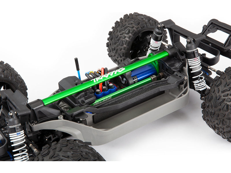 Traxxas výztuha šasi červená (sada)