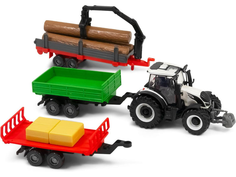 Bburago Valtra N174 s doplňky (dárkové balení)
