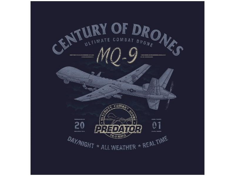 Antonio pánské tričko Dron MQ-9 Reaper S