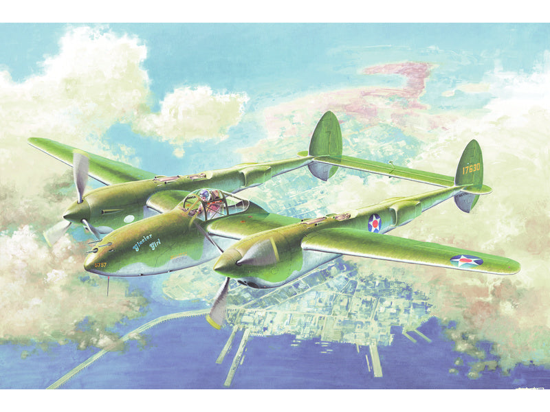 Academy Lockheed P-38F Lightning Glacier Girl (1:48)