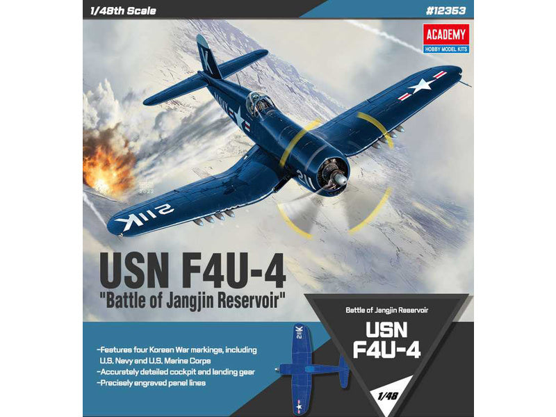 Academy Vought F4U-4 "Battle of Jangjin Reservoir" (1:48)